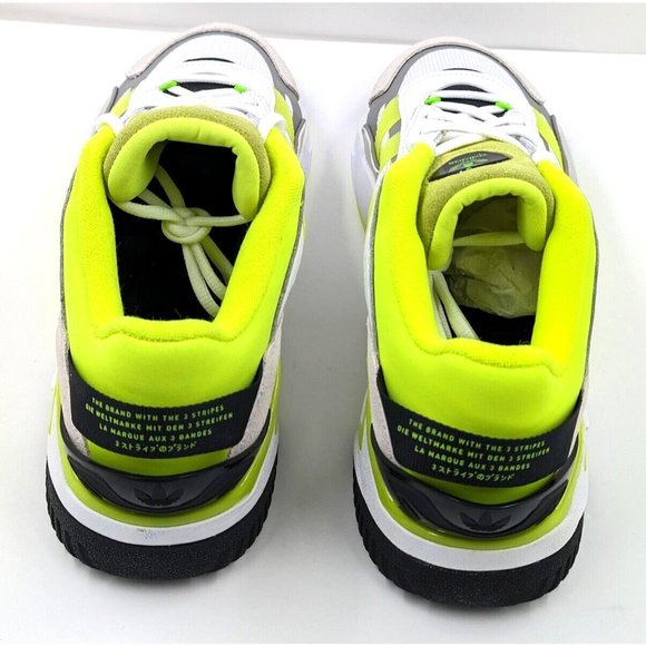Adidas Originals Niteball II White Solar Yellow GX0774 Low MEN\'S Size 11.5 main image 9